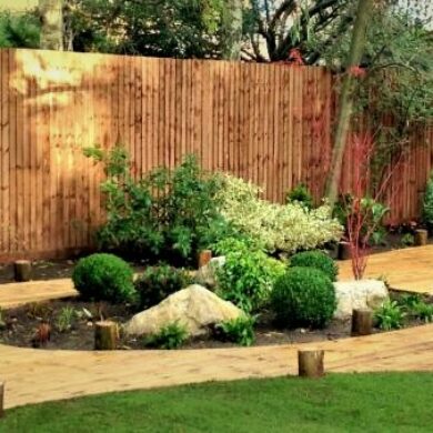 slatted fencing